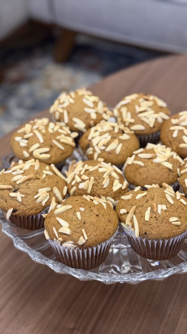 Banana bread muffins